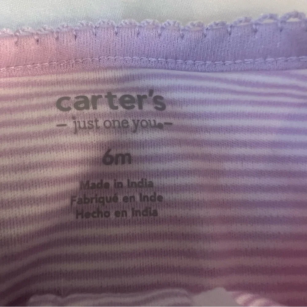 NWT Carter’s Baby Girl 6M Footed Pajamas Sleepers 3 Piece‎ Lot Floral Striped